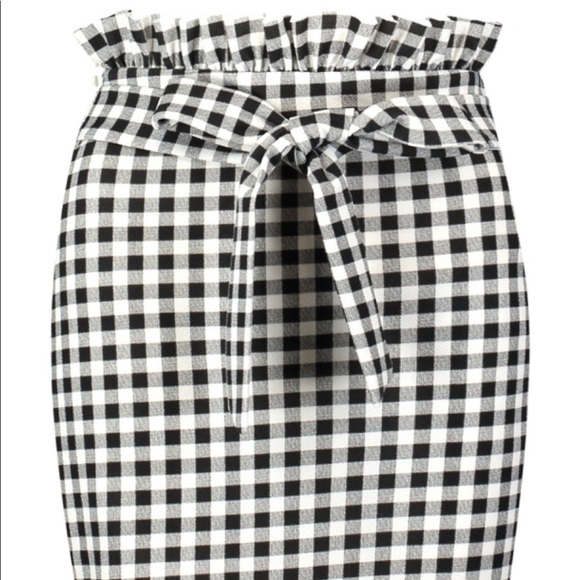 High Waist Tie Front Skirt - Picture 4 of 8